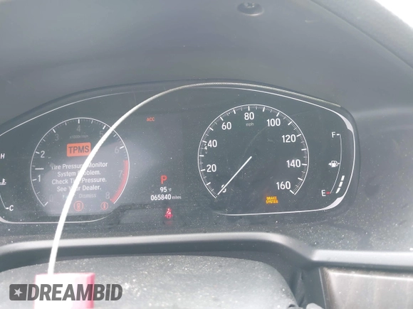 2020 Honda Accord EX with VIN 1HGCV1F46LA006576, listed as a IAAI auction lot 42132593 with 65,840 mi miles and . Bid and sale history available at DreamBid. Image 7.