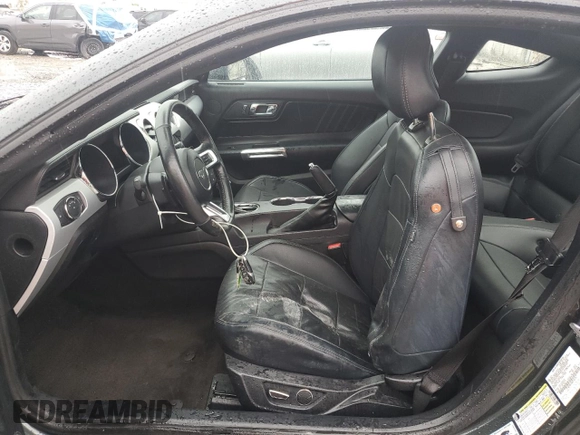 2016 Ford Mustang GT with VIN 1FA6P8CF4G5265057, listed as a Copart auction lot 59318395 with 42,565 mi miles and Salvage title. Bid and sale history available at DreamBid. Image 7.
