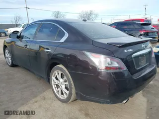 2012 Nissan Maxima 3.5 SV with VIN 1N4AA5APXCC845652, listed as a IAAI auction lot 41734541 with 193,925 mi miles. Bid and sale history available at carsss.com. Image 3.