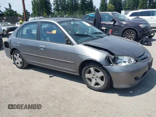 2004 Honda Civic EX z VIN 2HGES26804H631455, wystawiony jako IAAI lot #42489960 z przebiegiem 195 930 mil mil oraz . Historia ofert i sprzedaży dostępna na DreamBid. Obrazek 1.