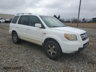 2006 Honda Pilot EX-L with RES with VIN 5FNYF28606B002783, listed as a Copart auction lot 43748855 with 262,114 mi miles and Salvage Title. Bid and sale history available at carsss.com. Image 4.
