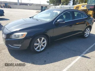 2016 Volvo S60 T5 Drive-E Premier with VIN YV126MFK5G2409594, listed as a Copart auction lot 55179295 with 487,728 mi miles and Clean Title. Bid and sale history available at carsss.com. Image 1.