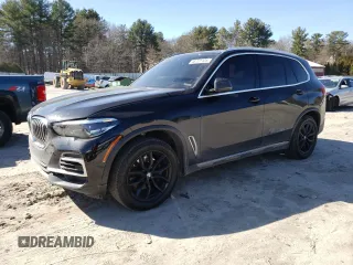 2023 BMW X5 xDrive40i with VIN 5UXCR6C09P9R66983, listed as a Copart auction lot 48721125 with 40,524 mi miles and Salvage Title. Bid and sale history available at carsss.com. Image 1.