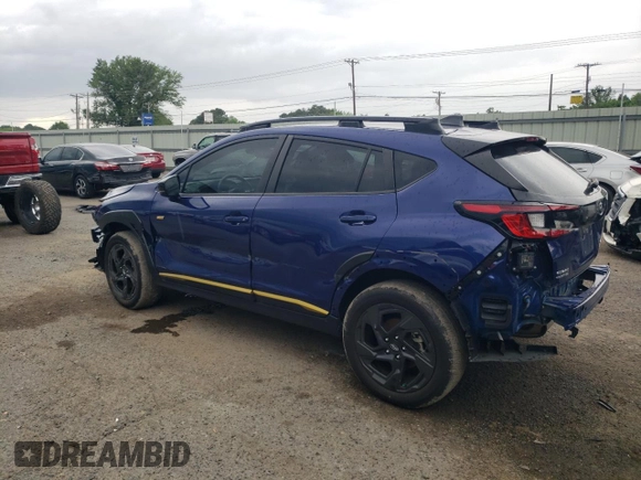 2024 Subaru Crosstrek Special Sports with VIN 4S4GUHF6XR3707465, listed as a Copart auction lot 54934225 with 19,625 mi miles and Salvage title. Bid and sale history available at DreamBid. Image 2.