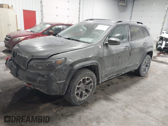 2021 Jeep Cherokee Trailhawk z VIN 1C4PJMBX4MD148597, wystawiony jako IAAI lot #41622099 z przebiegiem 48 452 mil mil oraz . Historia ofert i sprzedaży dostępna na DreamBid. Obrazek 17.