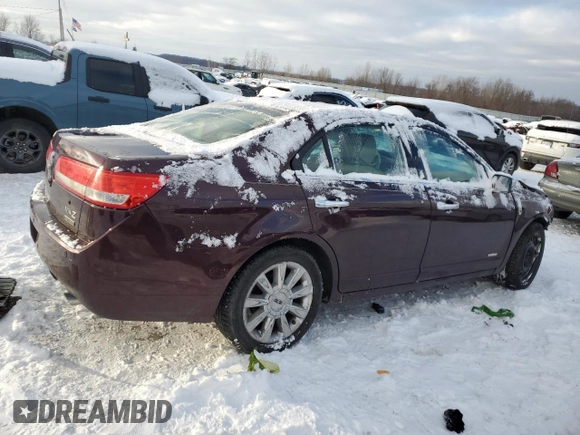 2011 Lincoln MKZ Hybrid with VIN 3LNDL2L37BR769555, listed as a Copart auction lot 88304635 with 0 mi miles and Salvage Title. Bid and sale history available at carsss.com. Image 3.