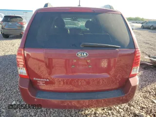 2012 Kia Sedona LX with VIN KNDMG4C73C6474734, listed as a Copart auction lot 76368854 with 138,808 mi miles and Salvage Title. Bid and sale history available at carsss.com. Image 6.