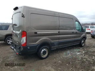 2019 Ford Transit with VIN 1FTYR2CG8KKA39388, listed as a Copart auction lot 47195735 with 74,793 mi miles and Salvage Title. Bid and sale history available at carsss.com. Image 3.