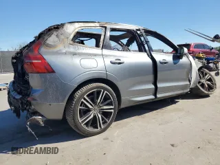 2018 Volvo XC60 R-Design with VIN YV4A22RM8J1032493, listed as a Copart auction lot 49306485 with Not provided miles and Salvage title. Bid and sale history available at DreamBid. Image 3.