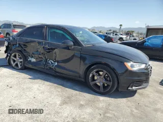 2015 Audi A3 1.8T Premium with VIN WAUACGFF7F1039653, listed as a Copart auction lot 52120215 with 106,666 mi miles and Salvage Title. Bid and sale history available at carsss.com. Image 4.