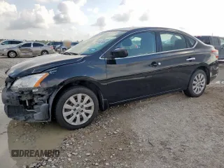2014 Nissan Sentra SV with VIN 3N1AB7AP1EY330121, listed as a Copart auction lot 58758265 with 106,716 mi miles and Salvage title. Bid and sale history available at DreamBid. Image 1.