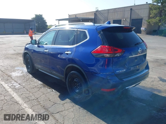 2017 Nissan Rogue SV with VIN KNMAT2MV9HP553763, listed as a IAAI auction lot 42380808 with 100,372 mi miles and . Bid and sale history available at DreamBid. Image 3.