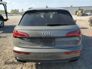 2023 Audi Q5 S line Premium Plus with VIN WA1EAAFYXP2172518, listed as a Copart auction lot 53387225 with 20,934 mi miles and Salvage title. Bid and sale history available at DreamBid. Image 6.