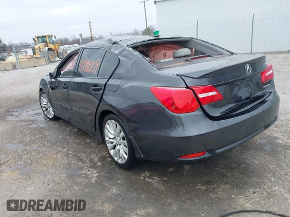 2015 Acura RLX Technology with VIN JH4KC1F58FC000679, listed as a IAAI auction lot 41790509 with 132,569 mi miles and . Bid and sale history available at DreamBid. Image 3.