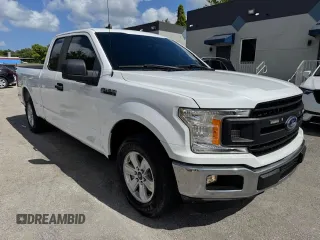 2020 Ford F-150 XL with VIN 1FTEX1C50LKE46270, listed as a Copart auction lot 54717115 with 41,241 mi miles and Non Repairable. Bid and sale history available at DreamBid. Image 4.