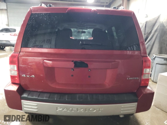 2010 Jeep Patriot Limited with VIN 1J4NF4GBXAD507270, listed as a Copart auction lot 87033294 with 153,546 mi miles and Clean Title. Bid and sale history available at DreamBid. Image 6.