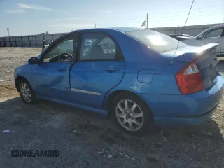 2005 Kia Spectra LX z VIN KNAFE121655113045, wystawiony jako Copart lot #61199595 z przebiegiem 156 310 mil mil oraz Szkoda całkowita • Salvage title. Historia ofert i sprzedaży dostępna na DreamBid. Obrazek 2.