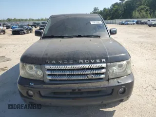 2007 Land Rover Range Rover Sport SC with VIN SALSH234X7A990275, listed as a Copart auction lot 55015325 with 118,427 mi miles and Salvage title. Bid and sale history available at DreamBid. Image 5.