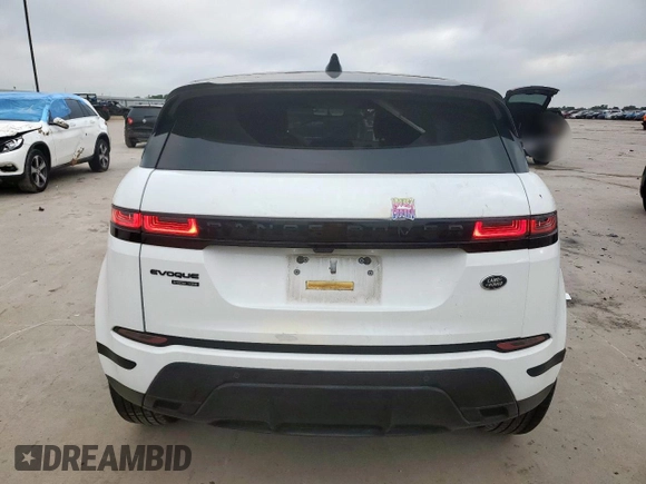 2020 Land Rover Range Rover Evoque R-Dynamic HSE with VIN SALZM2GX8LH069561, listed as a Copart auction lot 60296545 with 15,044 mi miles and Salvage title. Bid and sale history available at DreamBid. Image 6.