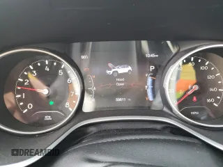 2020 Jeep Compass Limited with VIN 3C4NJDCB3LT146861, listed as a Copart auction lot 61550035 with 59,611 mi miles and Salvage title. Bid and sale history available at DreamBid. Image 9.