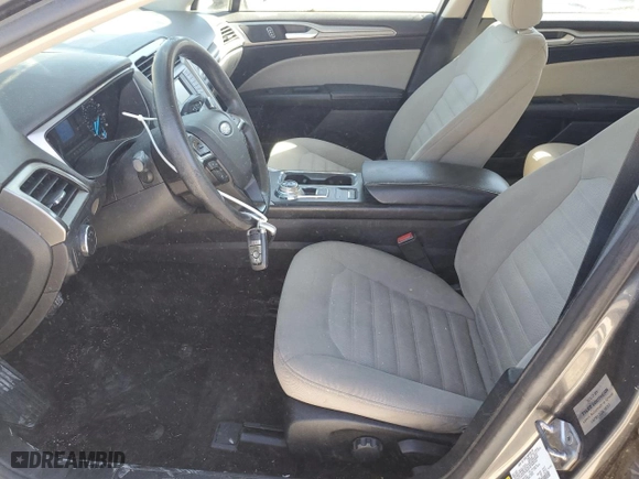2017 Ford Fusion S with VIN 3FA6P0G75HR203931, listed as a Copart auction lot 47124035 with 93,155 mi miles and Salvage Title. Bid and sale history available at carsss.com. Image 7.