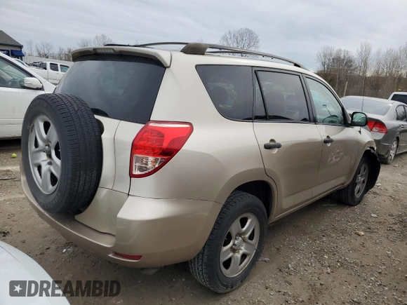 2008 Toyota RAV4 with VIN JTMZD33V085106239, listed as a Copart auction lot 43359713 with 195,440 mi miles and Non Repairable. Bid and sale history available at carsss.com. Image 3.