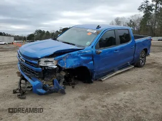 2024 Chevrolet Silverado 1500 RST with VIN 1GCUDEE8XRZ208610, listed as a Copart auction lot 45490585 with 0 mi miles and Salvage Title. Bid and sale history available at carsss.com. Image 1.