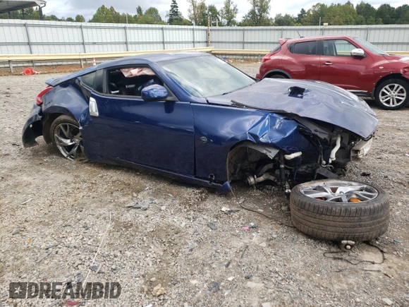 2017 Nissan 370Z Touring with VIN JN1AZ4EH5HM954735, listed as a Copart auction lot 71856834 with 50,202 mi miles and Salvage Title. Bid and sale history available at carsss.com. Image 4.