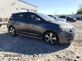 2009 Pontiac Vibe GT with VIN 5Y2SR67069Z431300, listed as a Copart auction lot 75325804 with 318,306 mi miles and Clean Title. Bid and sale history available at carsss.com. Image 4.