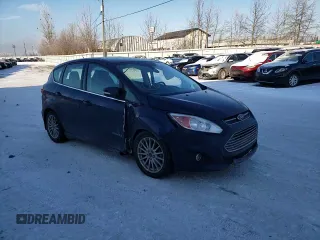 2016 Ford C-Max SEL with VIN 1FADP5BU6GL121107, listed as a Copart auction lot 44262595 with 64,186 mi miles and Salvage Title. Bid and sale history available at DreamBid. Image 11.
