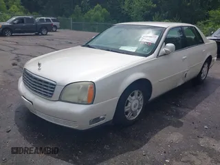 2003 Cadillac DeVille z VIN 1G6KD54Y03U182728, wystawiony jako IAAI lot #42080577 z przebiegiem 193 152 mil mil oraz . Historia ofert i sprzedaży dostępna na DreamBid. Obrazek 18.