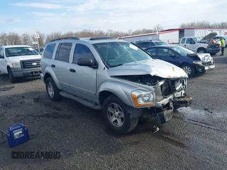 2004 Dodge Durango SLT with VIN 1D4HB48D04F183062, listed as a IAAI auction lot 41814605 with 179,046 mi miles and . Bid and sale history available at DreamBid. Image 1.