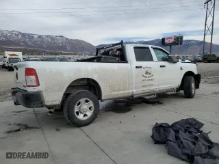 2023 Ram 3500 Tradesman with VIN 3C63R3GL2PG533680, listed as a Copart auction lot 81706174 with 0 mi miles and Salvage Title. Bid and sale history available at carsss.com. Image 3.