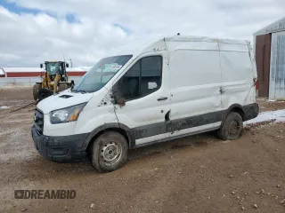 2020 Ford Transit Cargo with VIN 1FTBR1C87LKB49603, listed as a Copart auction lot 48592455 with 174,558 mi miles and Salvage Title. Bid and sale history available at DreamBid. Image 1.