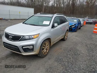 2013 Kia Sorento SX with VIN 5XYKWDA29DG342965, listed as a IAAI auction lot 41001039 with 163,760 mi miles. Bid and sale history available at carsss.com. Image 18.