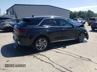 2024 Genesis GV70 2.5T with VIN 5NMMADTB3RH009680, listed as a Copart auction lot 56875265 with 10,588 mi miles and Salvage title. Bid and sale history available at DreamBid. Image 3.
