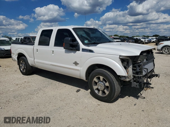 2011 Ford Super Duty F-250 SRW XL with VIN 1FT7W2AT1BEC35384, listed as a Copart auction lot 71122004 with 272,636 mi miles and Salvage Title. Bid and sale history available at carsss.com. Image 4.