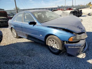 2002 BMW 5 Series 530iA with VIN WBADT63482CH86089, listed as a Copart auction lot 77243944 with 116,240 mi miles and Salvage Title. Bid and sale history available at carsss.com. Image 4.
