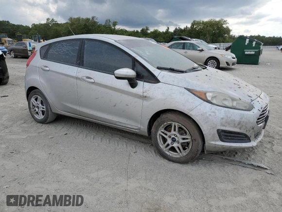 2018 Ford Fiesta SE with VIN 3FADP4EJ9JM140476, listed as a Copart auction lot 55977705 with Not Provided miles and Clean Title. Bid and sale history available at DreamBid. Image 4.