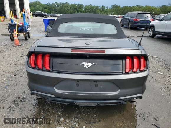2018 Ford Mustang EcoBoost Premium with VIN 1FATP8UH7J5161740, listed as a Copart auction lot 60065775 with 60,693 mi miles and Salvage title. Bid and sale history available at DreamBid. Image 6.