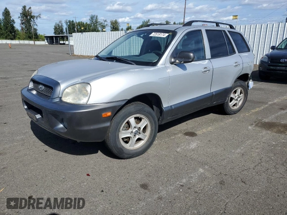 2001 Hyundai Santa Fe GLS with VIN KM8SC83D71U011483, listed as a Copart auction lot 72519174 with 138,901 mi miles and Salvage Title. Bid and sale history available at carsss.com. Image 1.