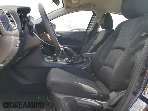 2015 Mazda 3 i Touring with VIN JM1BM1L74F1243583, listed as a Copart auction lot 52114075 with 78,334 mi miles and Salvage Title. Bid and sale history available at carsss.com. Image 7.