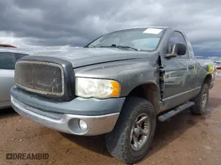 2005 Dodge Ram 1500 SLT with VIN 1D7HU16N35J650321, listed as a IAAI auction lot 41754294 with 166,531 mi miles. Bid and sale history available at carsss.com. Image 2.