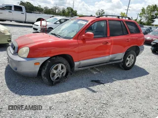 2003 Hyundai Santa Fe GLS z VIN KM8SC13E03U541362, wystawiony jako Copart lot #58530405 z przebiegiem 103 921 mil mil oraz Szkoda całkowita • Salvage title. Historia ofert i sprzedaży dostępna na DreamBid. Obrazek 1.