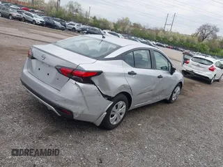 2024 Nissan Versa S with VIN 3N1CN8DV7RL869457, listed as a IAAI auction lot 42029314 with 2,922 mi miles. Bid and sale history available at carsss.com. Image 4.