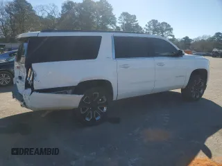 2020 GMC Yukon XL SLT with VIN 1GKS1GKC1LR172886, listed as a Copart auction lot 87011634 with 90,833 mi miles and Salvage Title. Bid and sale history available at carsss.com. Image 3.