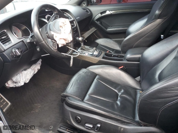 2015 Audi S5 Premium Plus with VIN WAUCGAFR4FA030980, listed as a Copart auction lot 83390824 with 202,651 mi miles and Salvage Title. Bid and sale history available at carsss.com. Image 7.