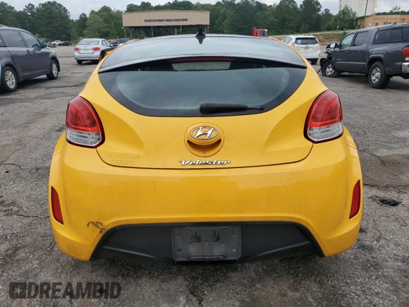 2012 Hyundai Veloster w/Black Int with VIN KMHTC6AD9CU027490, listed as a Copart auction lot 60211855 with 113,836 mi miles and Salvage title. Bid and sale history available at DreamBid. Image 6.