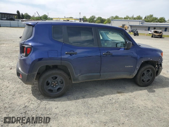 2017 Jeep Renegade Sport с VIN ZACCJBAB2HPG21509, выставлен на аукционе Copart как лот 53107375 с пробегом 54 565 миль миль и Списание • Salvage title. История ставок и продаж доступна на DreamBid. Изображение 3.