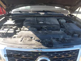 2019 Nissan Armada Platinum with VIN JN8AY2NF1K9350665, listed as a IAAI auction lot 41371514 with 111,133 mi miles. Bid and sale history available at carsss.com. Image 10.